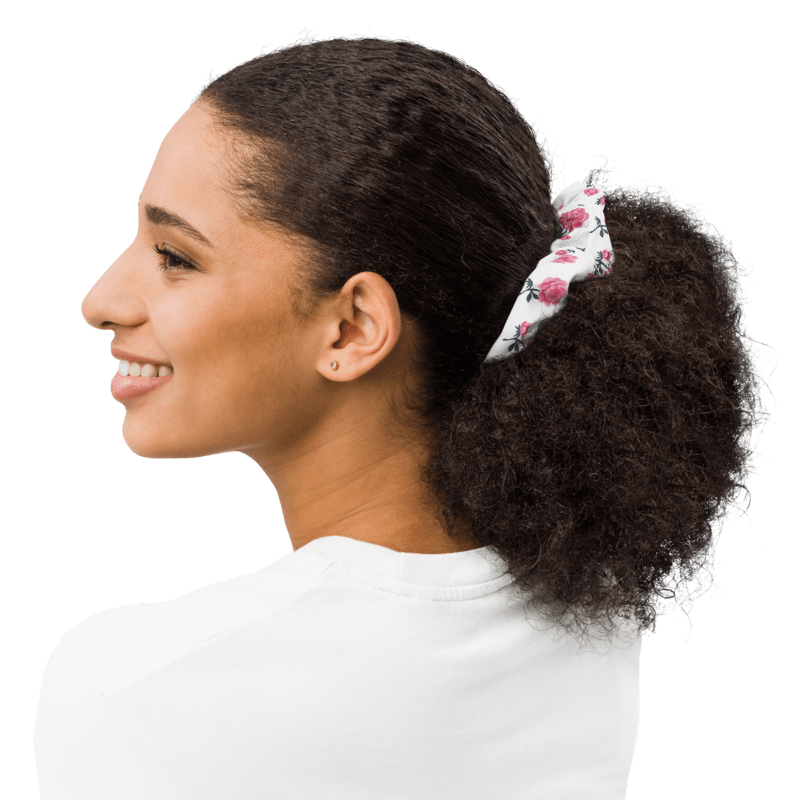Hair Scrunchies For Women (Scrunchie Pattern 013) Side