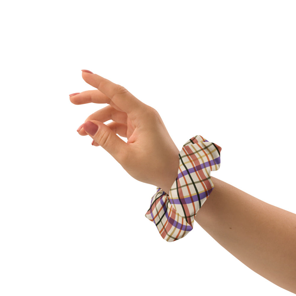 Hair Scrunchies For Women (Scrunchie Pattern 022) Wrist
