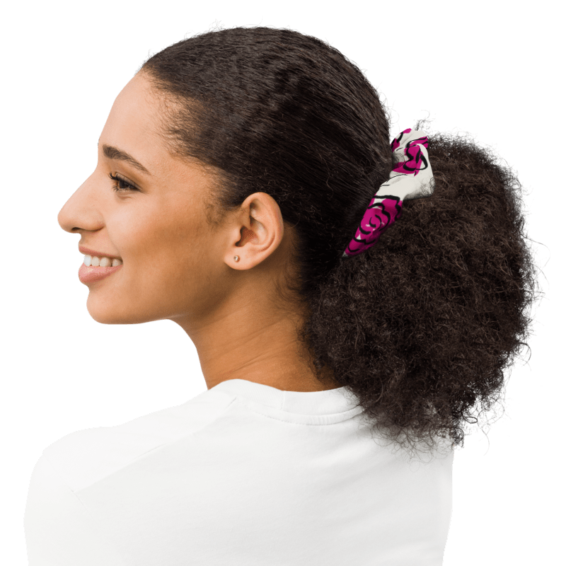 Hair Scrunchies For Women (Scrunchies Pattern 05) Side