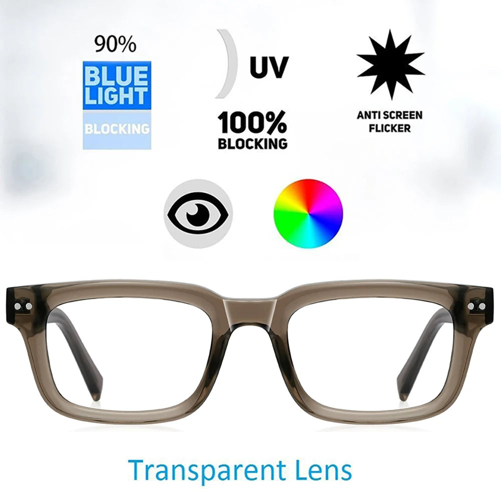 Anti Blue Light Glasses For Men (Glamourange Best Anti Blue Light Glasses for Men - 0019 Model)