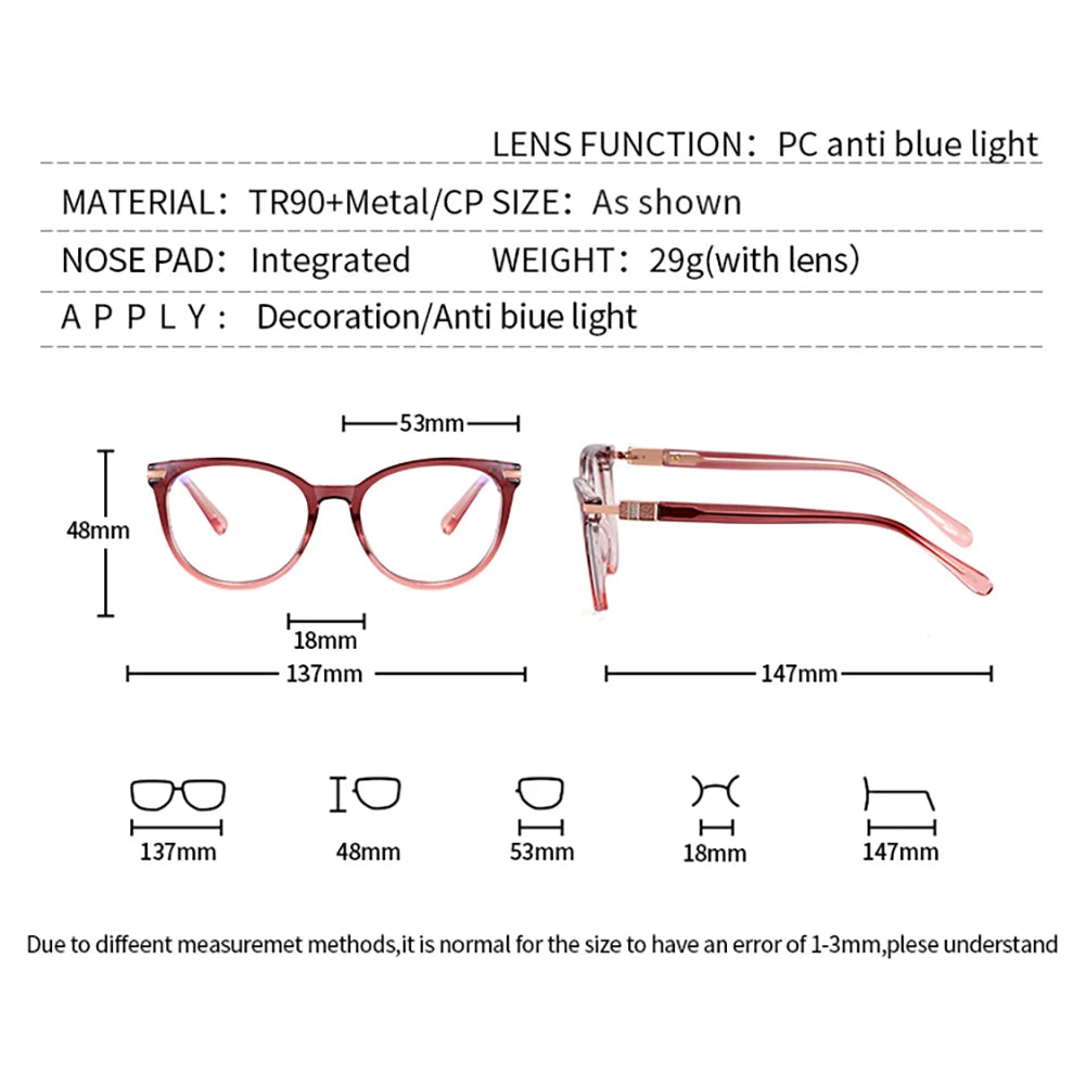 Anti Blue Light Glasses For Women