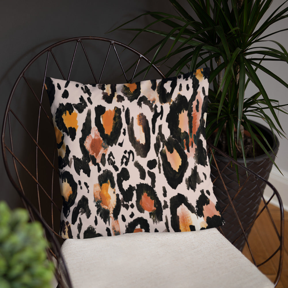 Basic Pillow (Best Basic Pillow Leopard Skin Pattern - Model 0017)