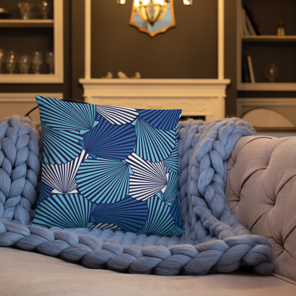 Basic Pillow (Best Basic Pillow Seashell Line Pattern - Model 0031)