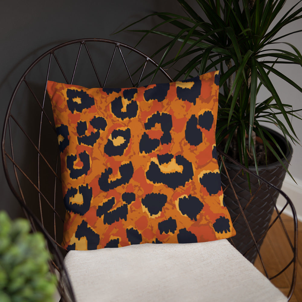 Basic Pillow (Best Basic Pillow Leopard Skin Pattern - Model 0018)