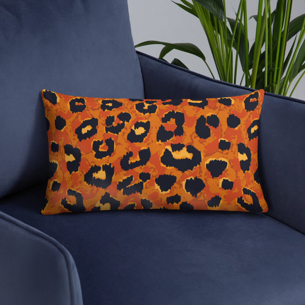 Basic Pillow (Best Basic Pillow Leopard Skin Pattern - Model 0018)