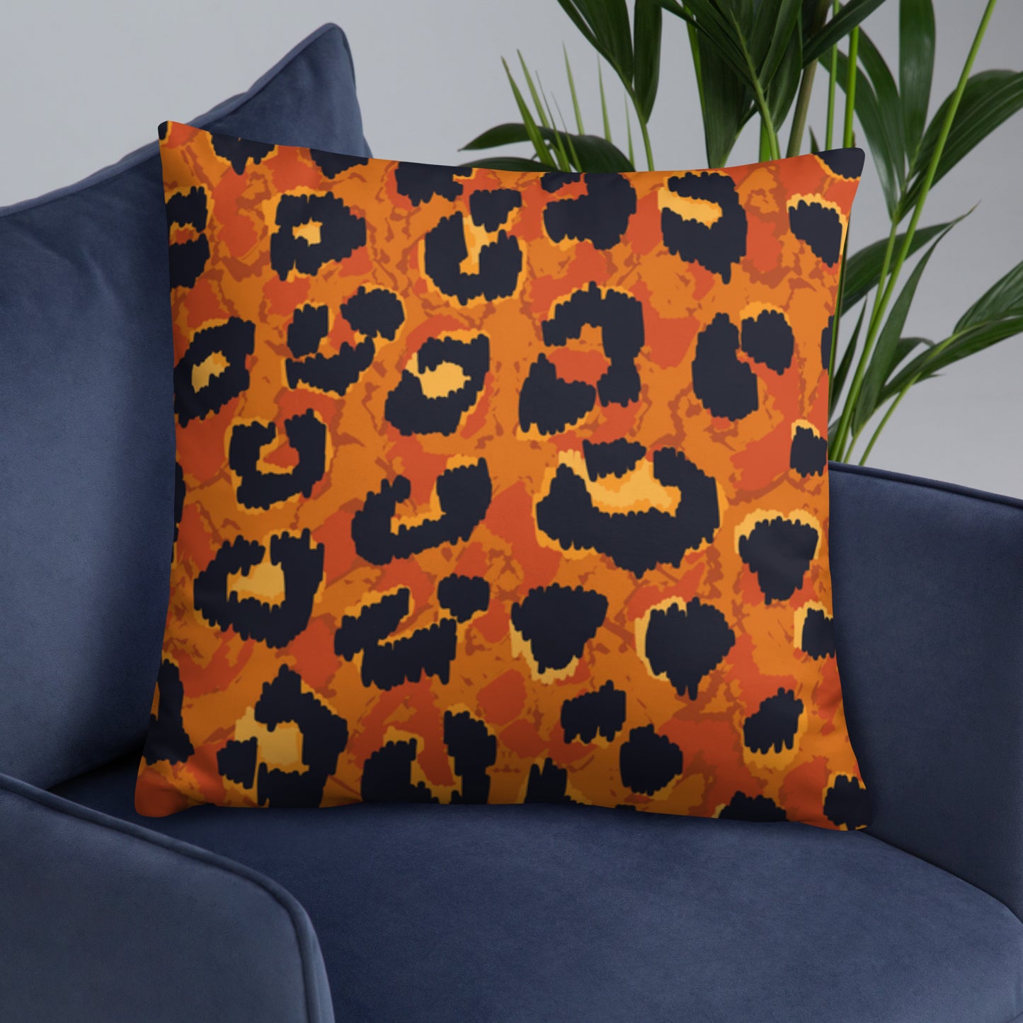 Basic Pillow (Best Basic Pillow Leopard Skin Pattern - Model 0018)