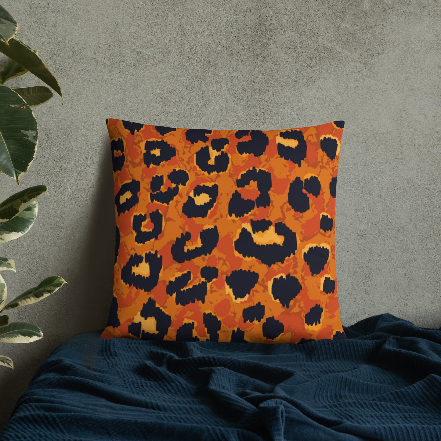 Basic Pillow (Best Basic Pillow Leopard Skin Pattern - Model 0018)