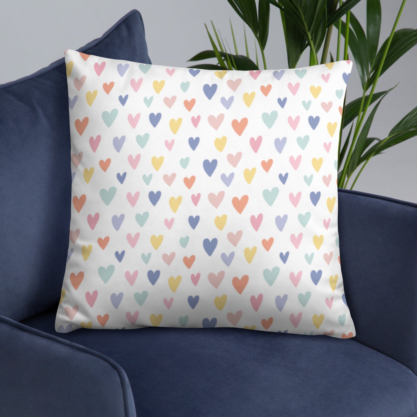 Basic Pillow (Best Basic Pillow Love Hearts Pattern - Model 0015)