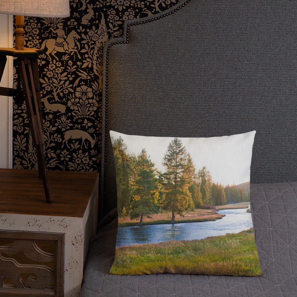 Premium Pillow (Best Premium Pillow - Peaceful Forest Model 007)