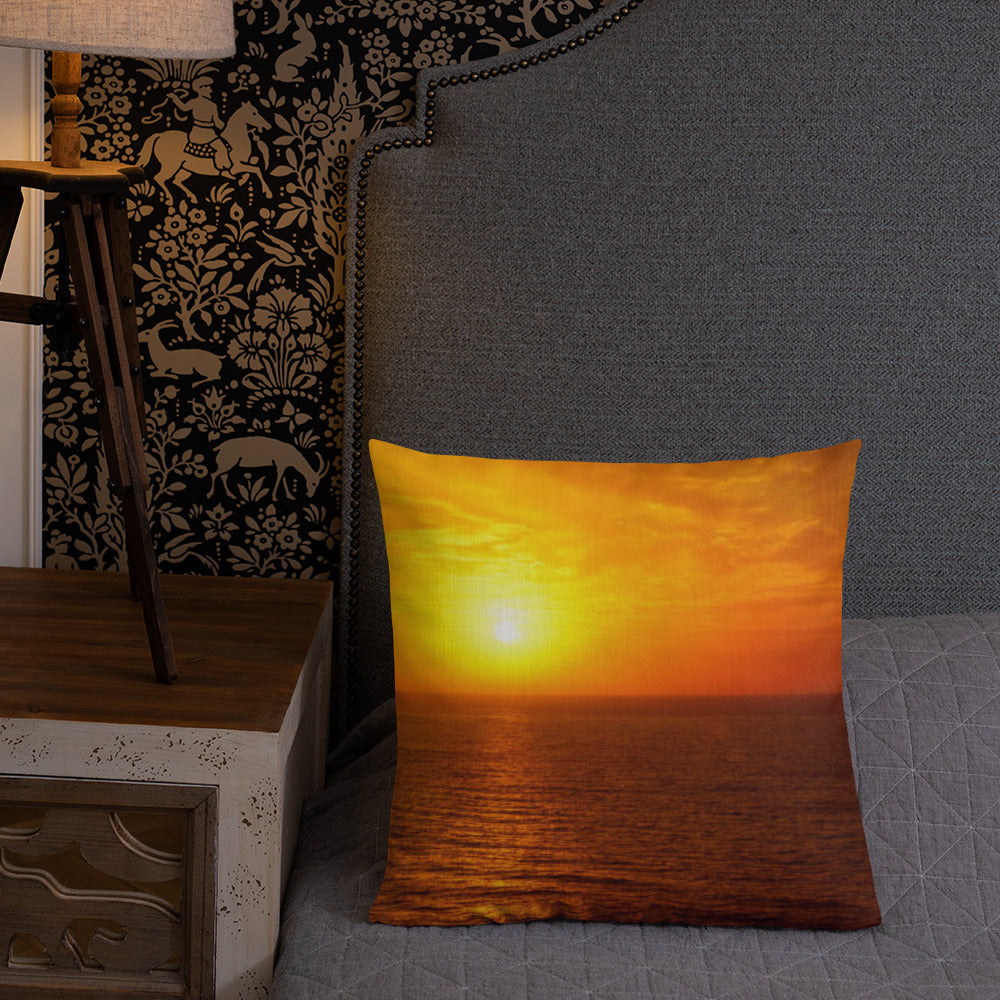 Premium Pillow (Best Premium Pillow - Scenic Ocean View Model 0013)