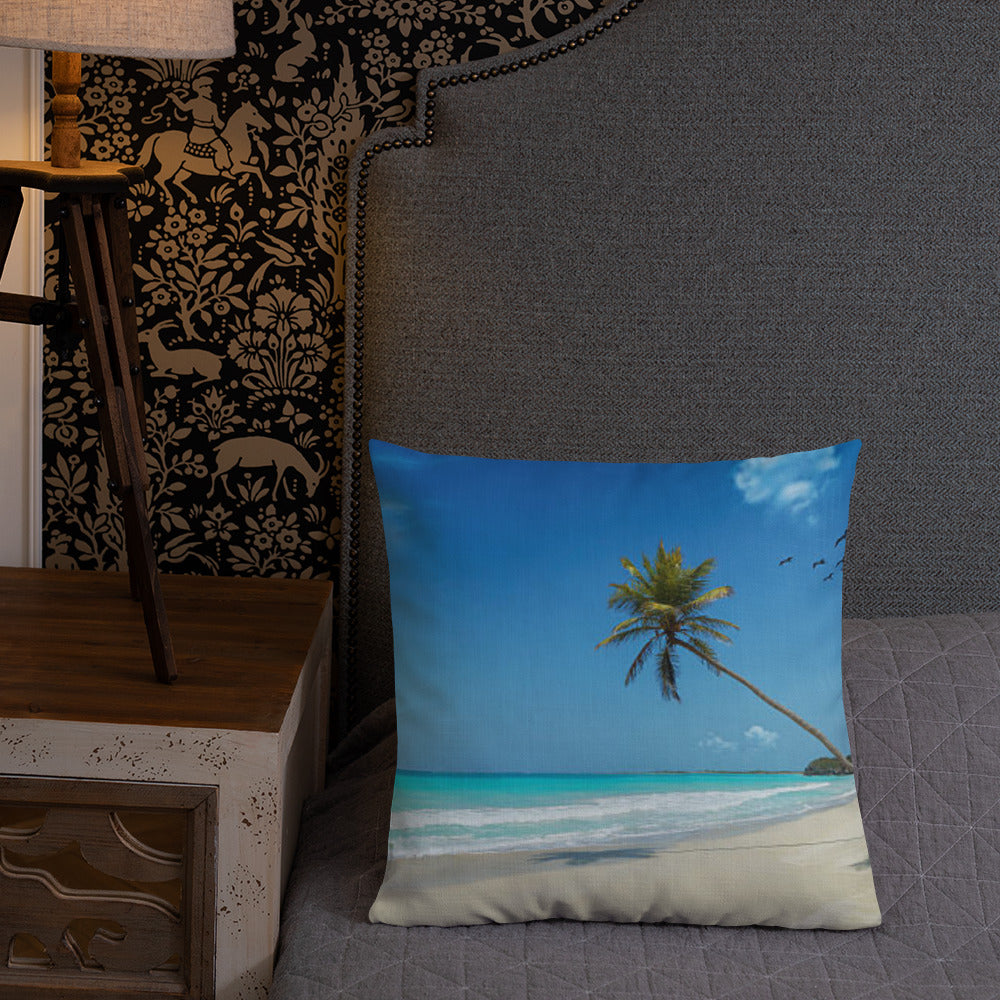 Premium Pillow (Best Premium Pillow - Scenic Ocean Shore View Model 0018)