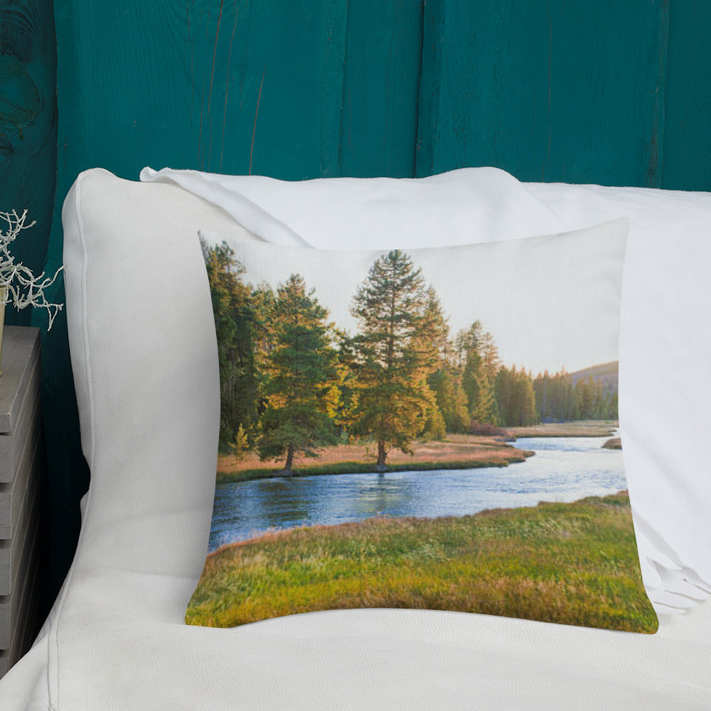 Premium Pillow (Best Premium Pillow - Peaceful Forest Model 007)