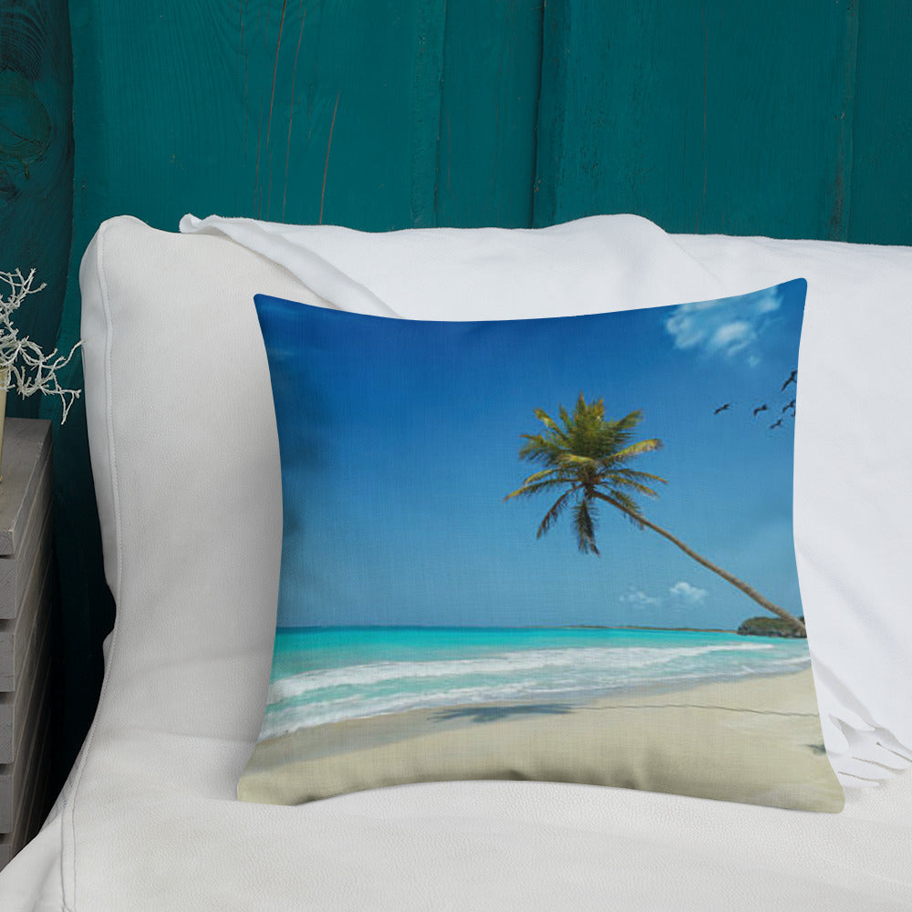 Premium Pillow (Best Premium Pillow - Scenic Ocean Shore View Model 0018)