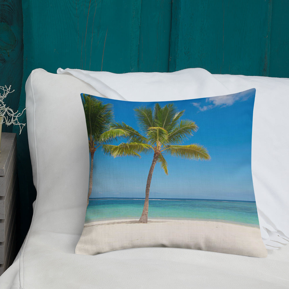 Premium Pillow (Best Premium Pillow - Scenic Ocean Shore View Model 0020)