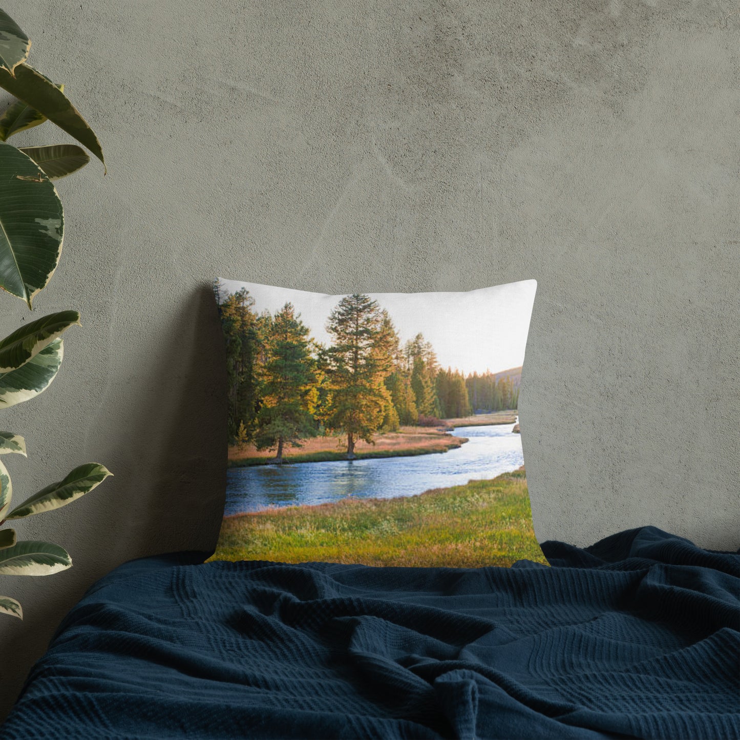 Premium Pillow (Best Premium Pillow - Peaceful Forest Model 007)