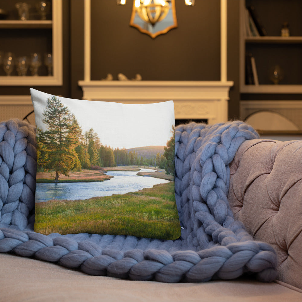 Premium Pillow (Best Premium Pillow - Peaceful Forest Model 007)