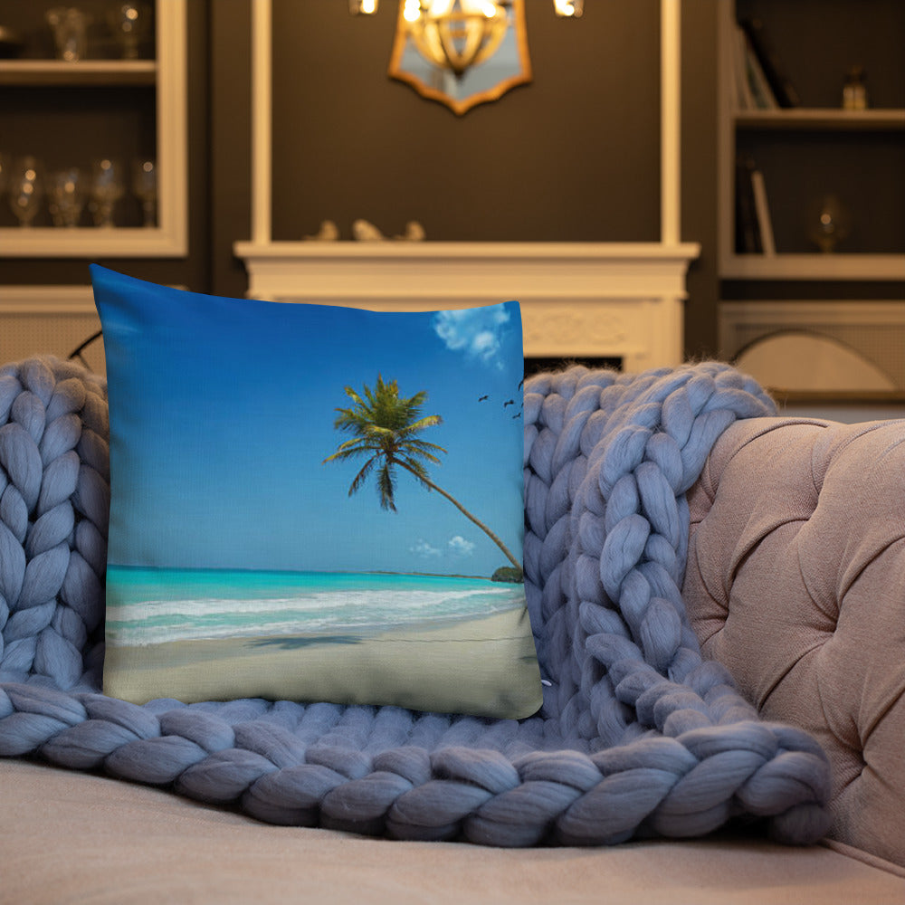 Premium Pillow (Best Premium Pillow - Scenic Ocean Shore View Model 0018)