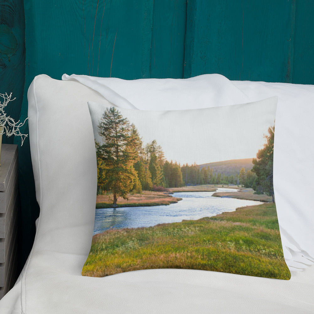 Premium Pillow (Best Premium Pillow - Peaceful Forest Model 007)