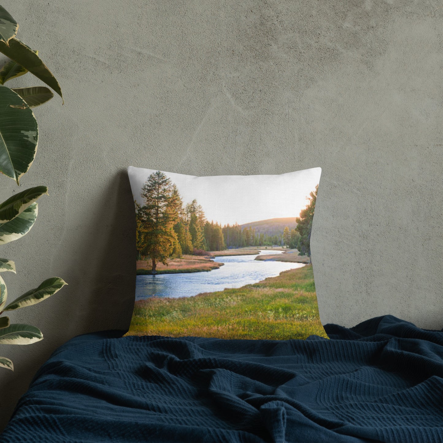 Premium Pillow (Best Premium Pillow - Peaceful Forest Model 007)