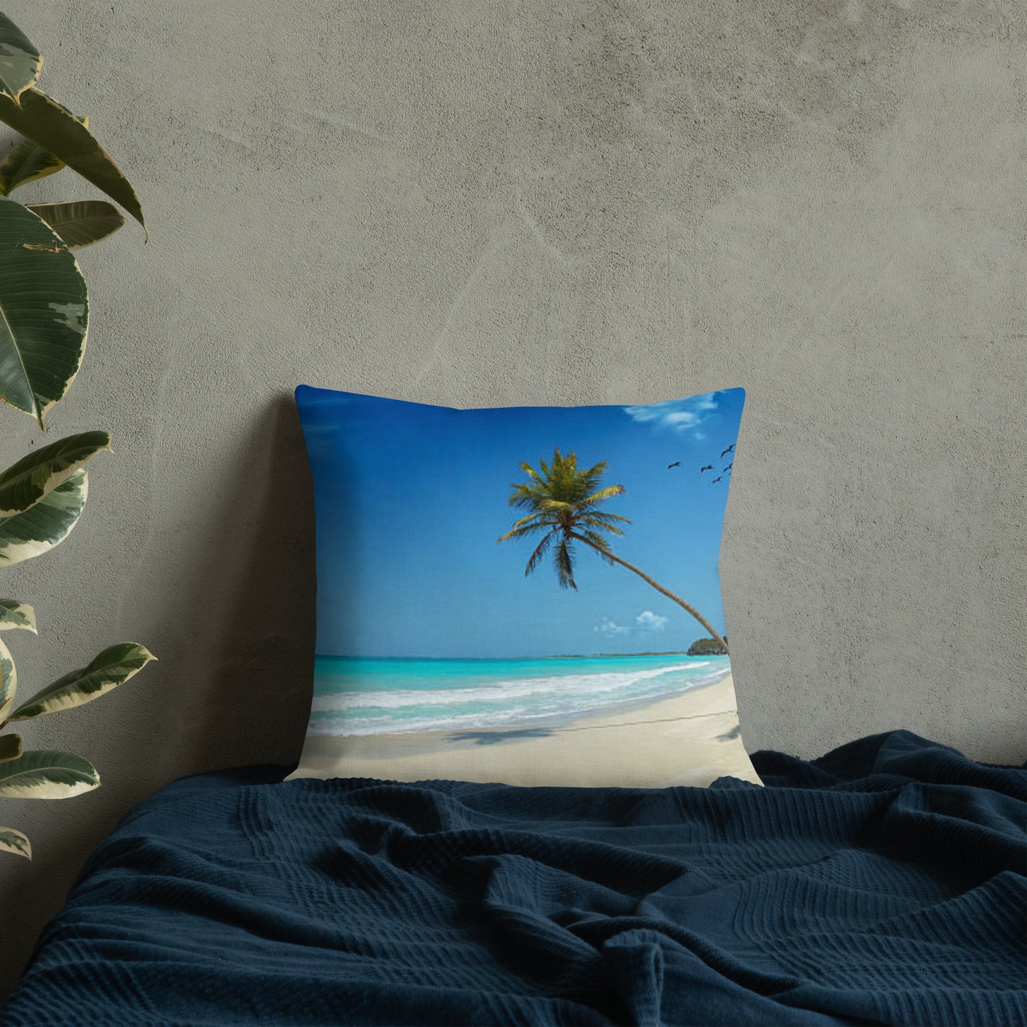 Premium Pillow (Best Premium Pillow - Scenic Ocean Shore View Model 0018)