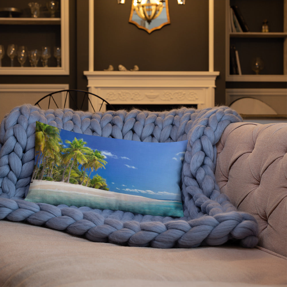 Premium Pillow (Best Premium Pillow - Scenic Ocean Shore View Model 0017)