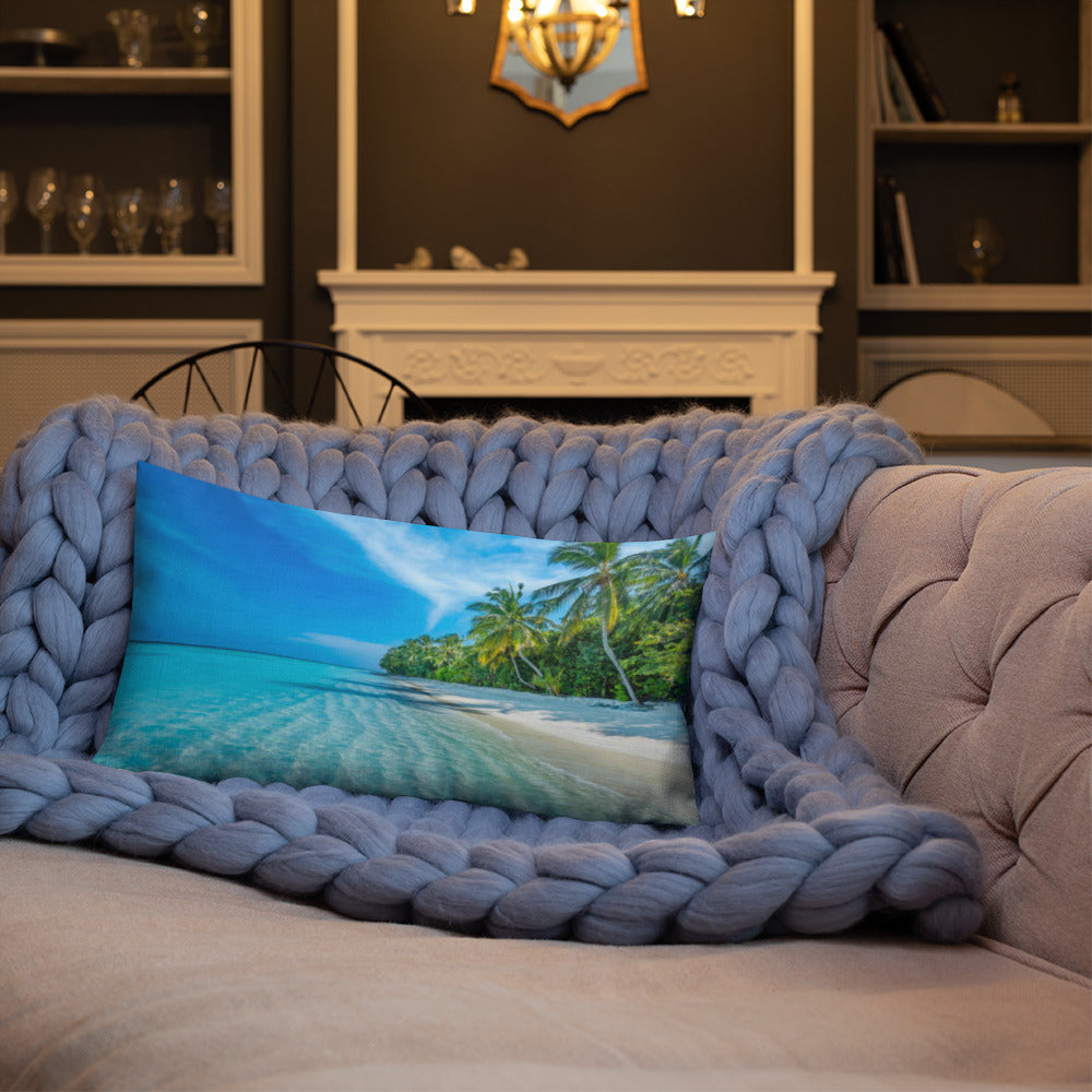 Premium Pillow (Best Premium Pillow - Scenic Ocean Shore View Model 0019)