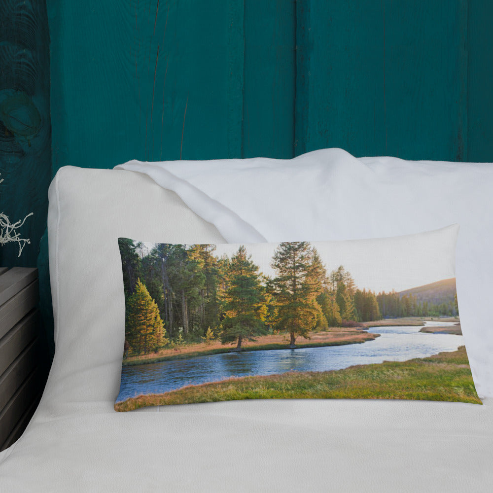 Premium Pillow (Best Premium Pillow - Peaceful Forest Model 007)