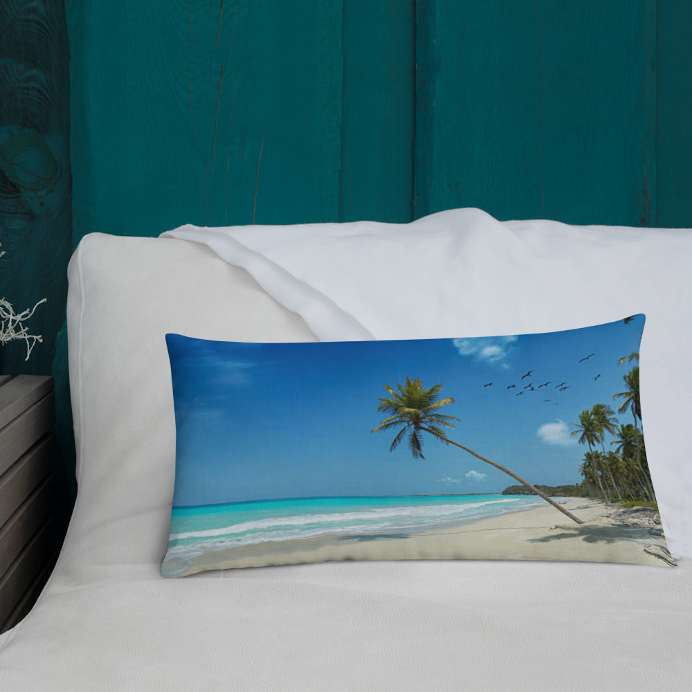 Premium Pillow (Best Premium Pillow - Scenic Ocean Shore View Model 0018)