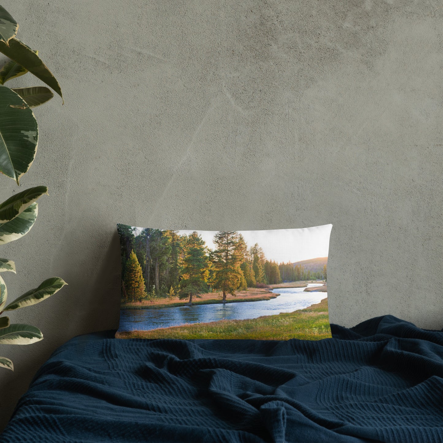 Premium Pillow (Best Premium Pillow - Peaceful Forest Model 007)