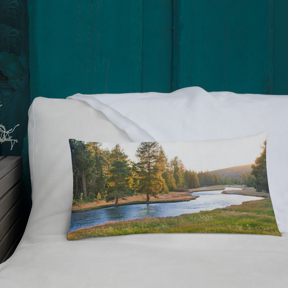 Premium Pillow (Best Premium Pillow - Peaceful Forest Model 007)