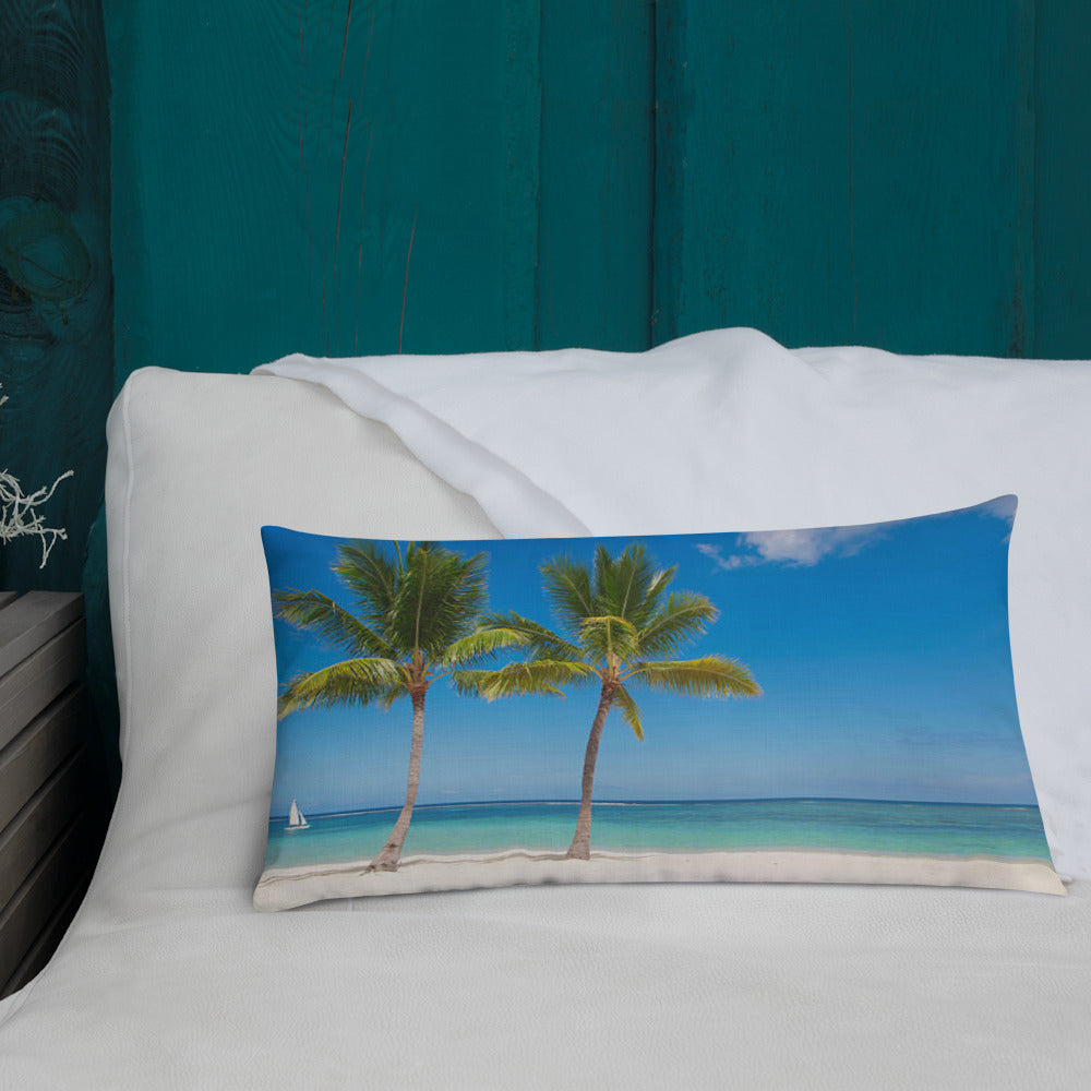 Premium Pillow (Best Premium Pillow - Scenic Ocean Shore View Model 0020)