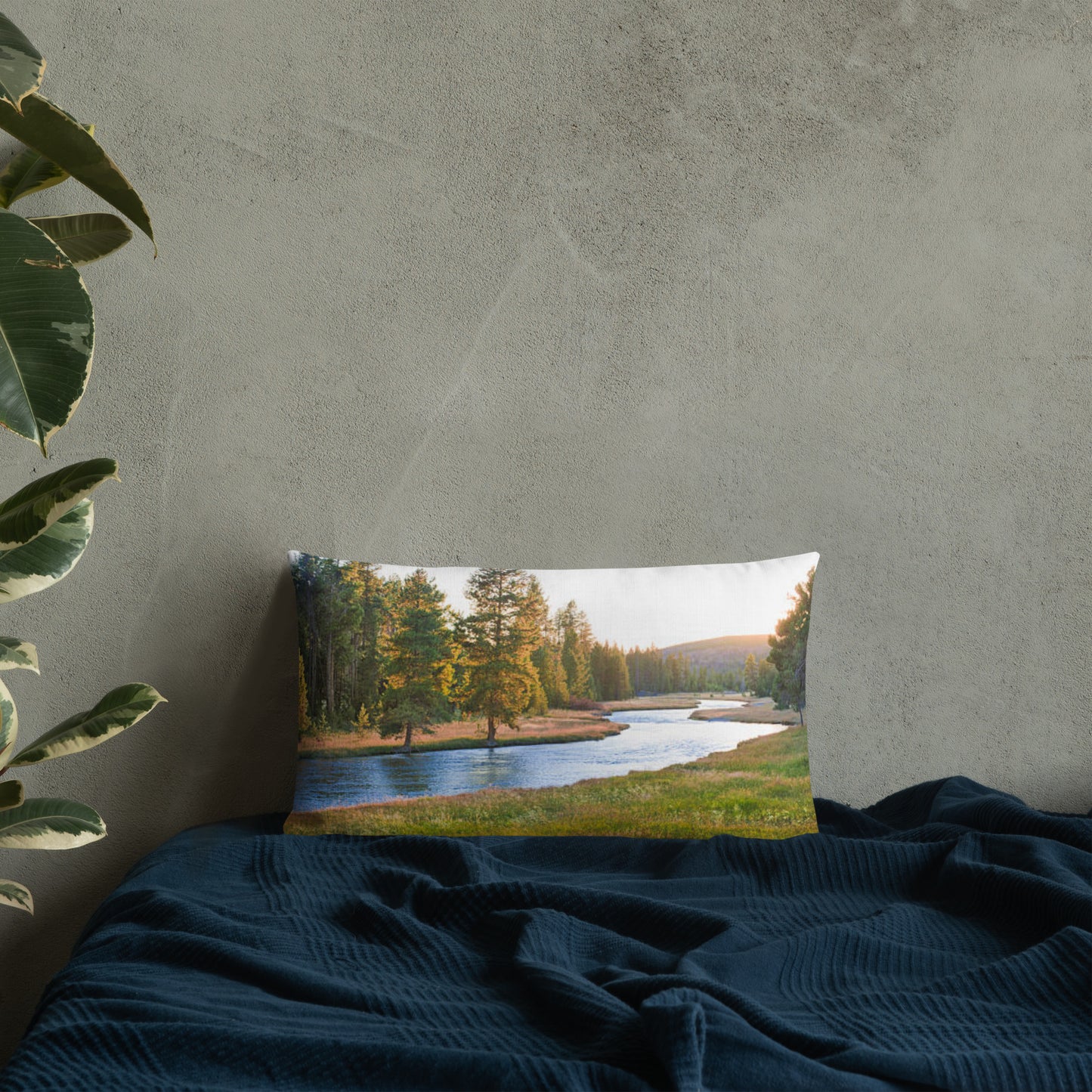 Premium Pillow (Best Premium Pillow - Peaceful Forest Model 007)