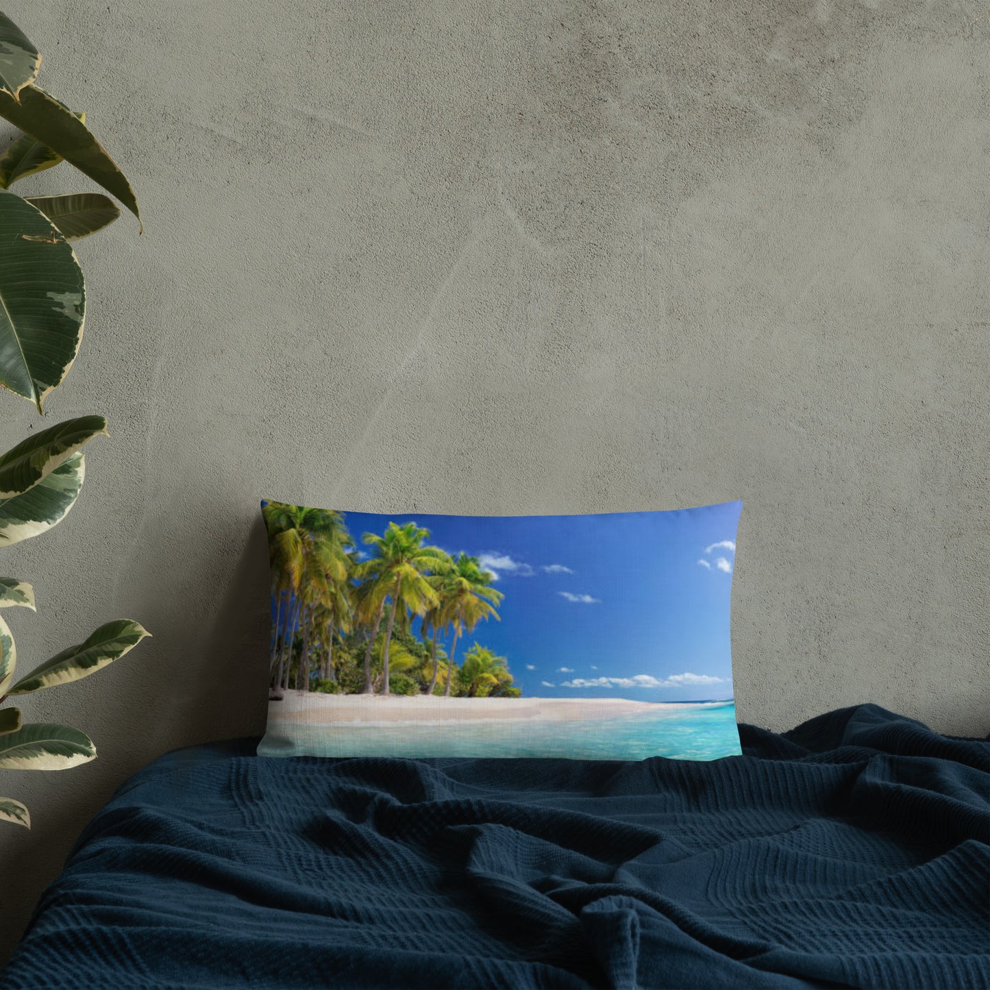 Premium Pillow (Best Premium Pillow - Scenic Ocean Shore View Model 0017)