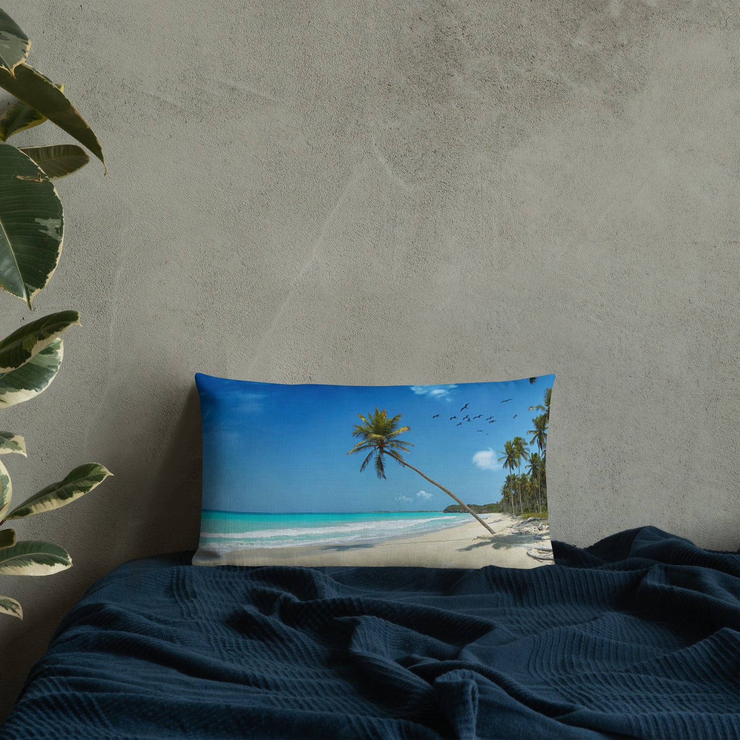 Premium Pillow (Best Premium Pillow - Scenic Ocean Shore View Model 0018)