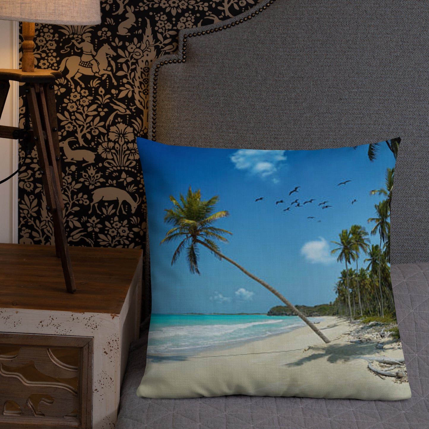 Premium Pillow (Best Premium Pillow - Scenic Ocean Shore View Model 0018)