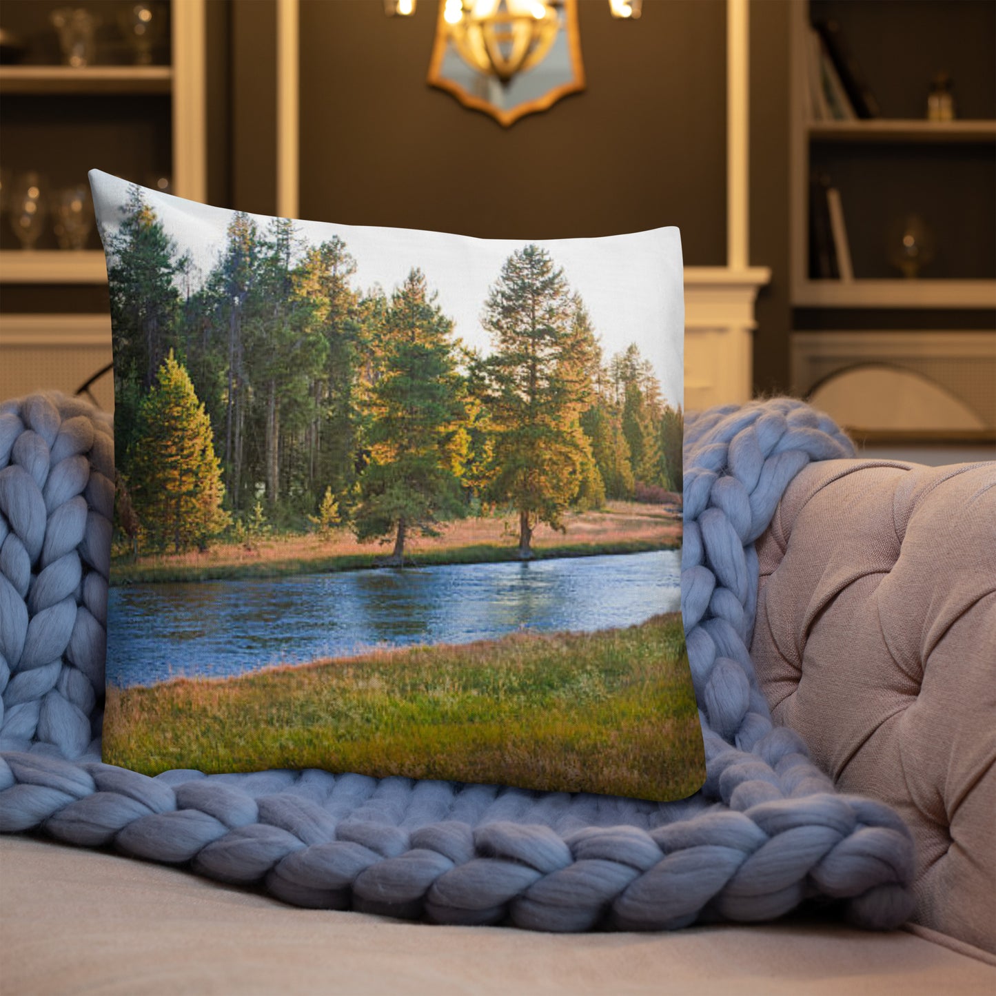 Premium Pillow (Best Premium Pillow - Peaceful Forest Model 007)