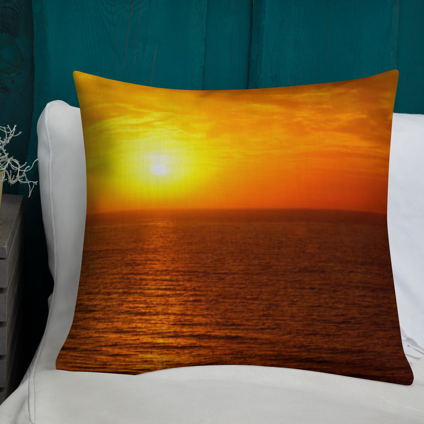 Premium Pillow (Best Premium Pillow - Scenic Ocean View Model 0013)