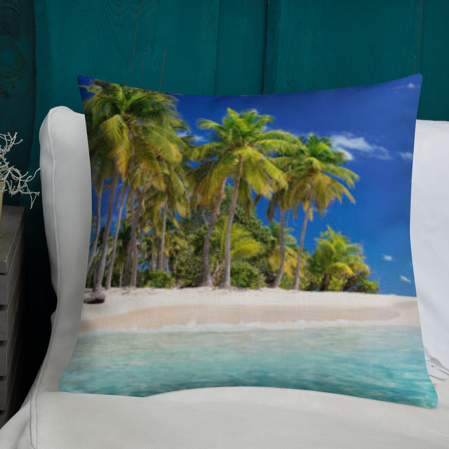 Premium Pillow (Best Premium Pillow - Scenic Ocean Shore View Model 0017)