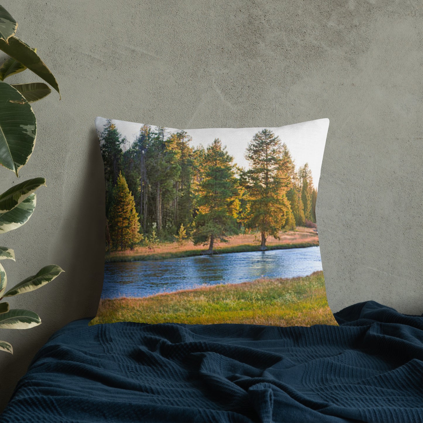 Premium Pillow (Best Premium Pillow - Peaceful Forest Model 007)