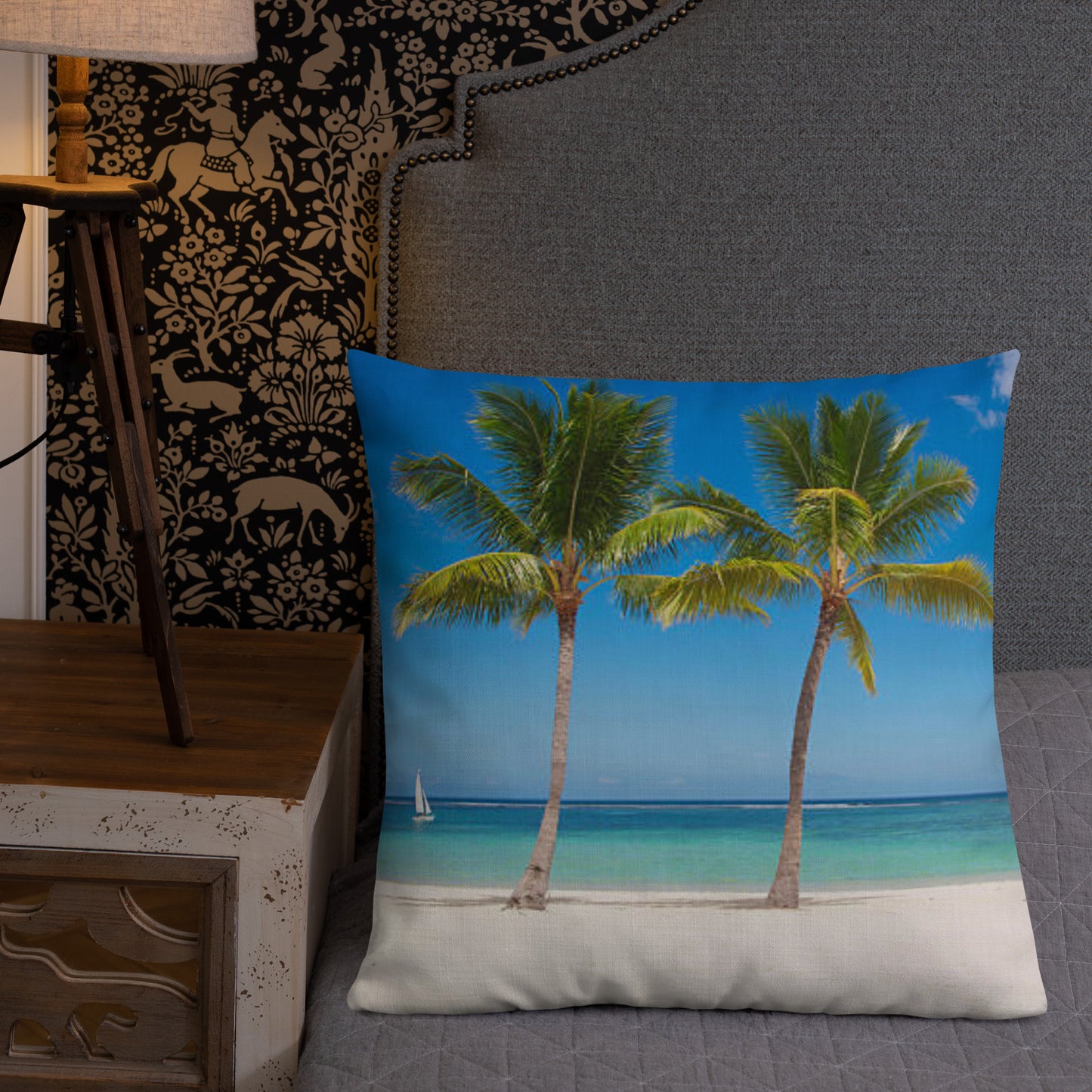 Premium Pillow (Best Premium Pillow - Scenic Ocean Shore View Model 0020)