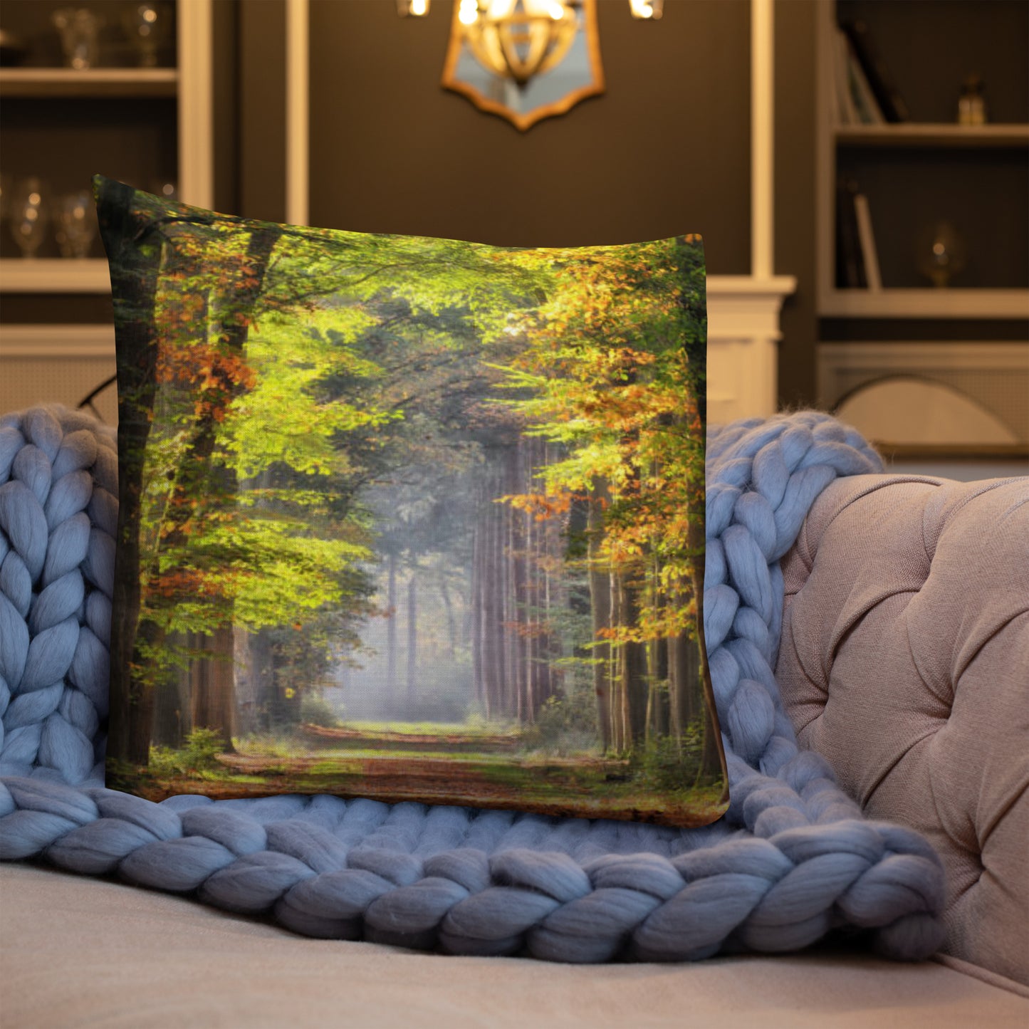Premium Pillow (Best Premium Pillow - Peaceful Forest Model 005)