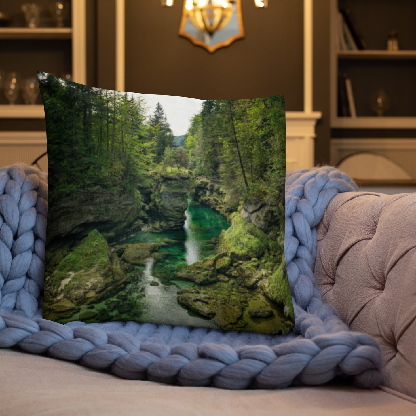 Premium Pillow (Best Premium Pillow - Peaceful Forest Model 006)