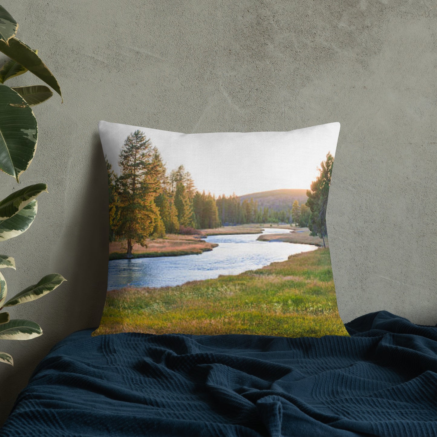 Premium Pillow (Best Premium Pillow - Peaceful Forest Model 007)