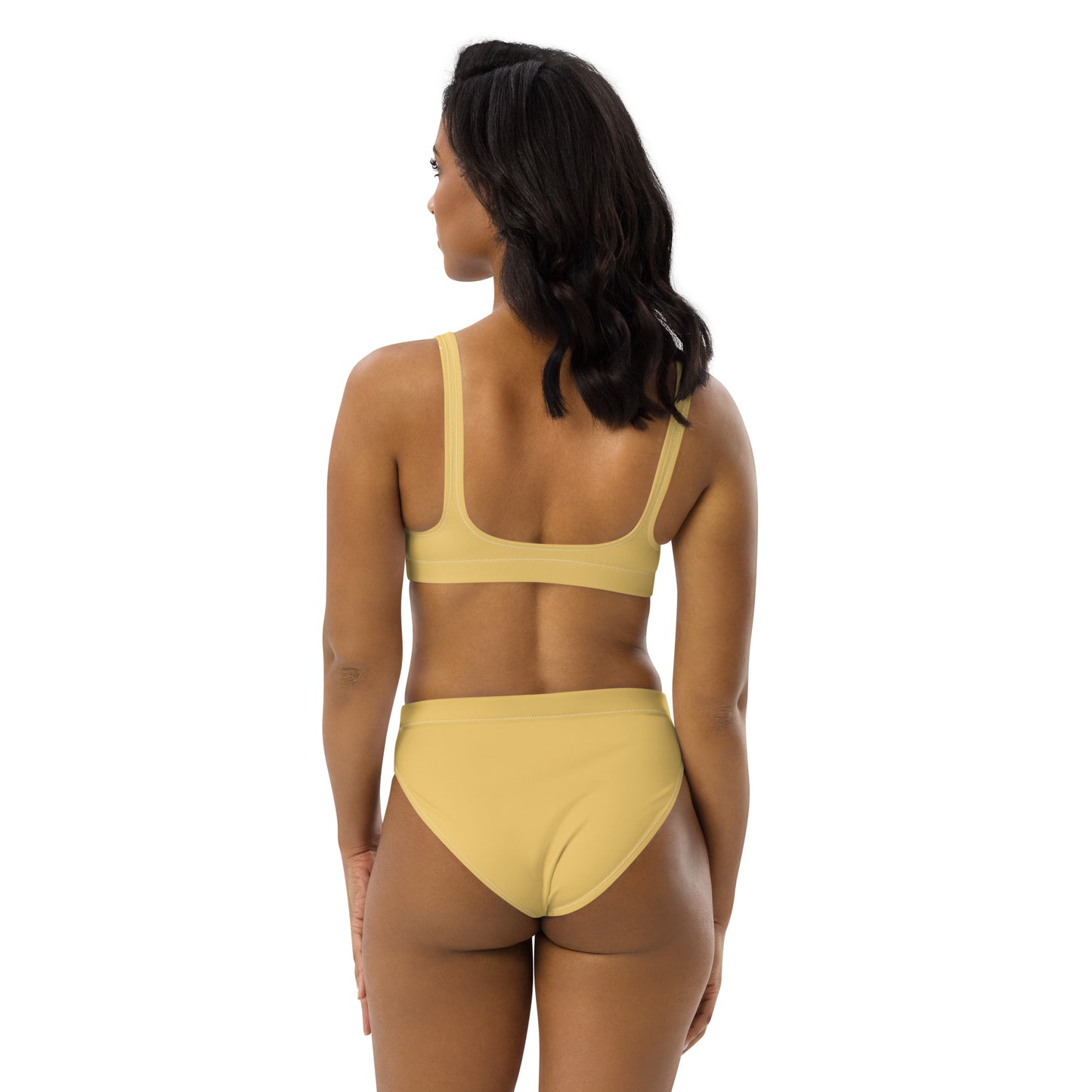 High Waisted Bikini Womens Mix and Match Patterns and Solid Colours (Glamourange 002 Model)