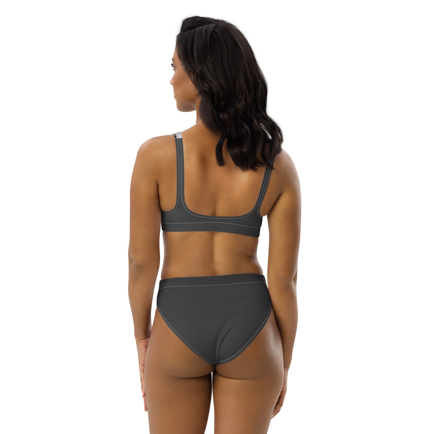 High Waisted Bikini Womens Mix and Match Patterns and Solid Colours (Glamourange 006 Model)