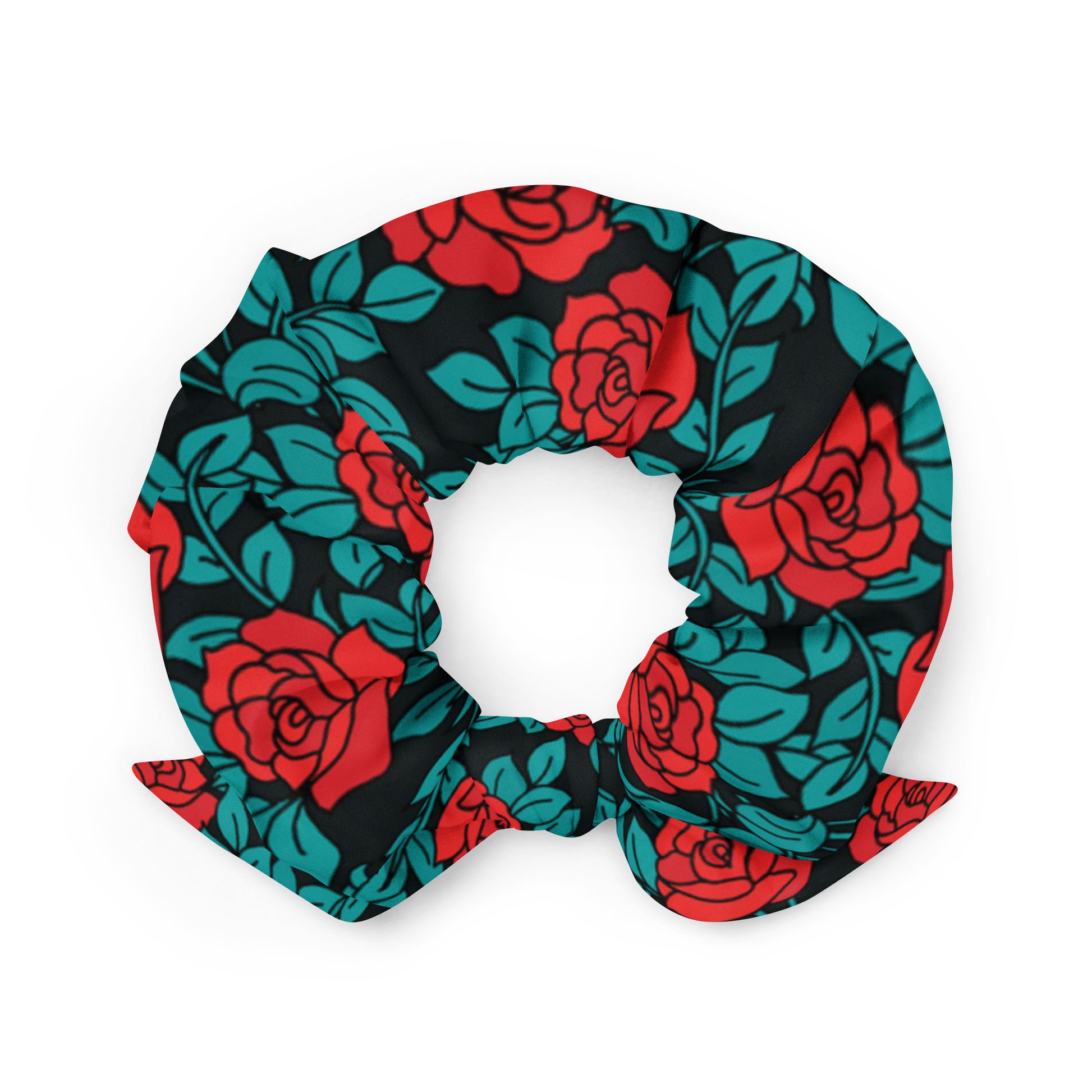 Hair Scrunchies For Women (Scrunchie Pattern 012) - Front