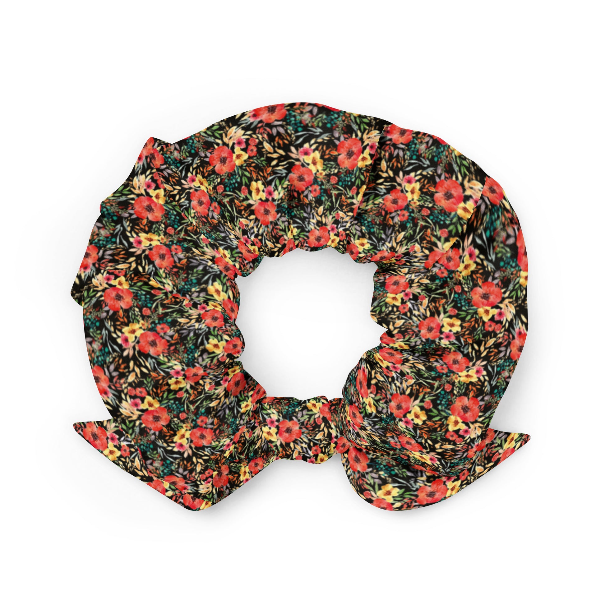 Hair Scrunchies For Women (Scrunchie Pattern 023) - Front