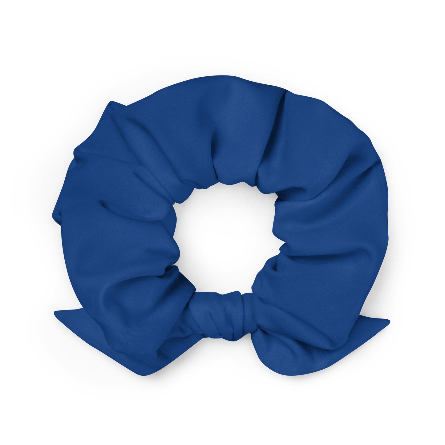 Hair Scrunchies For Women (Scrunchie Dark Cerulean Colour)