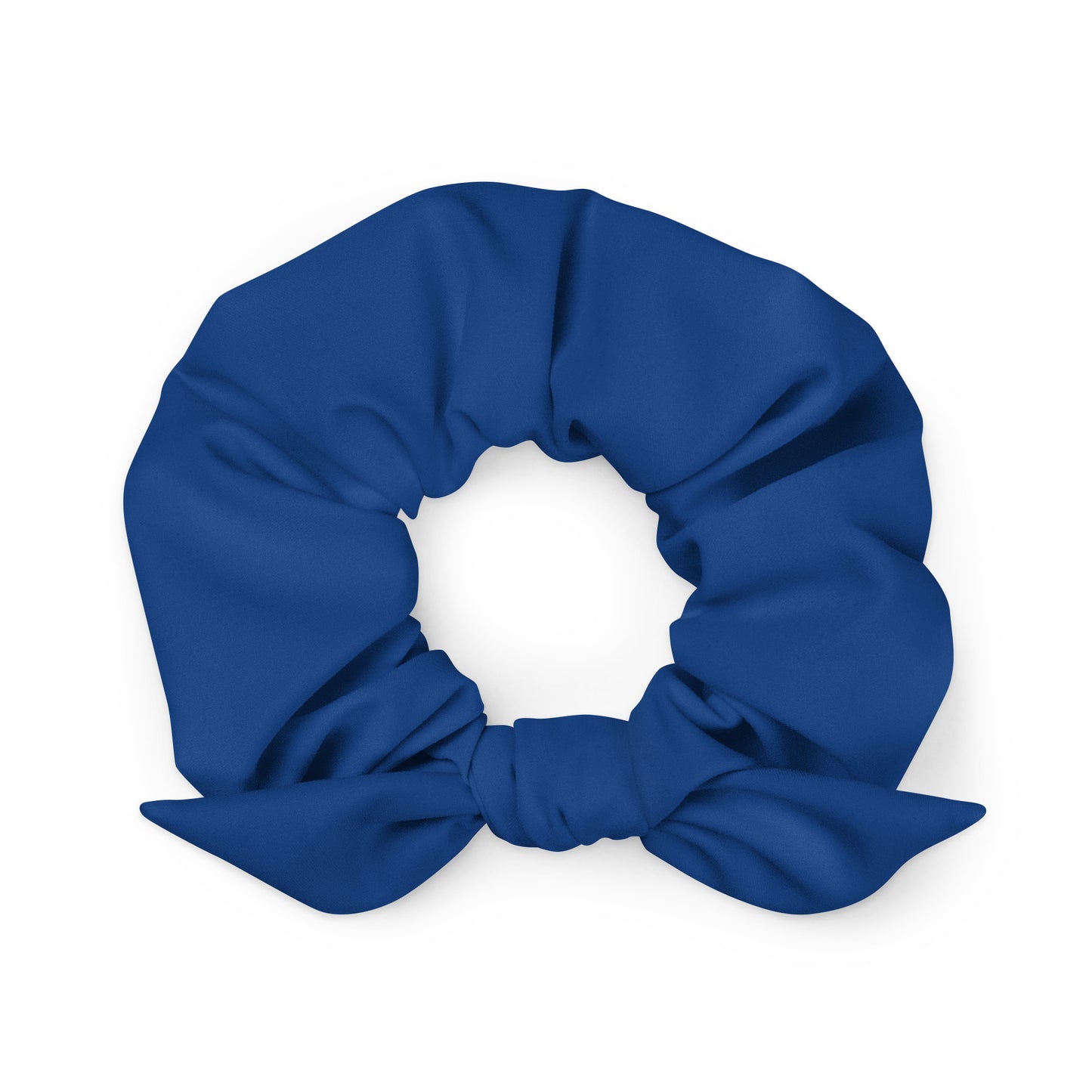 Hair Scrunchies For Women (Scrunchie Dark Cerulean Colour)