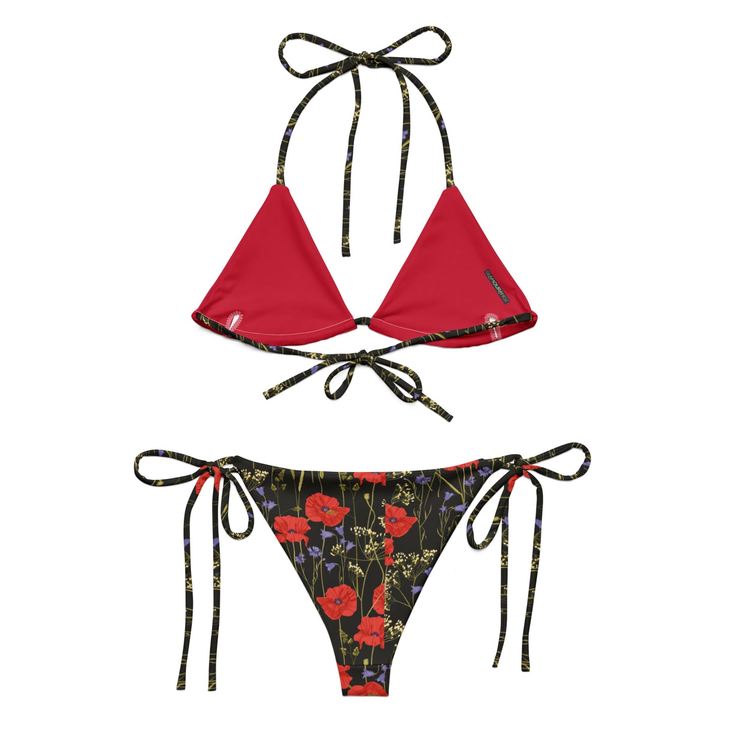 String Bikini (Glamourange Women Swimwear By Patterns - 007 Model)